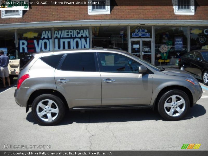 Polished Pewter Metallic / Cafe Latte 2004 Nissan Murano SL AWD