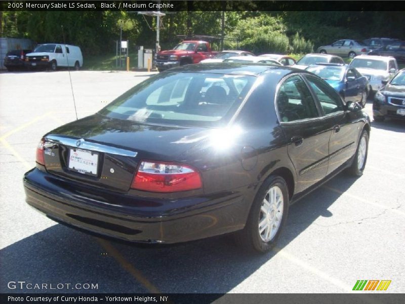 Black / Medium Graphite 2005 Mercury Sable LS Sedan