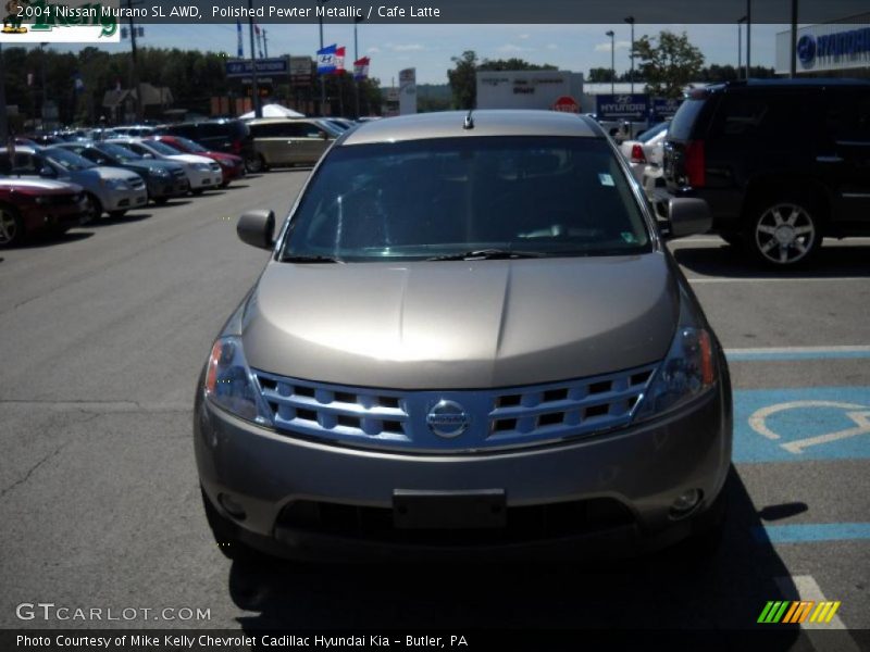 Polished Pewter Metallic / Cafe Latte 2004 Nissan Murano SL AWD