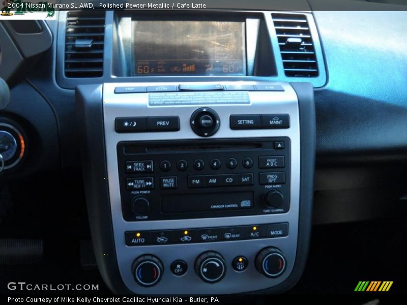Polished Pewter Metallic / Cafe Latte 2004 Nissan Murano SL AWD