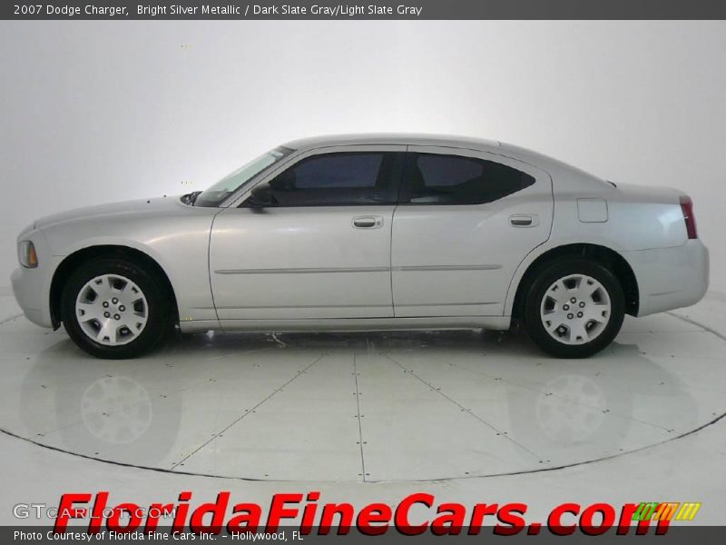 Bright Silver Metallic / Dark Slate Gray/Light Slate Gray 2007 Dodge Charger