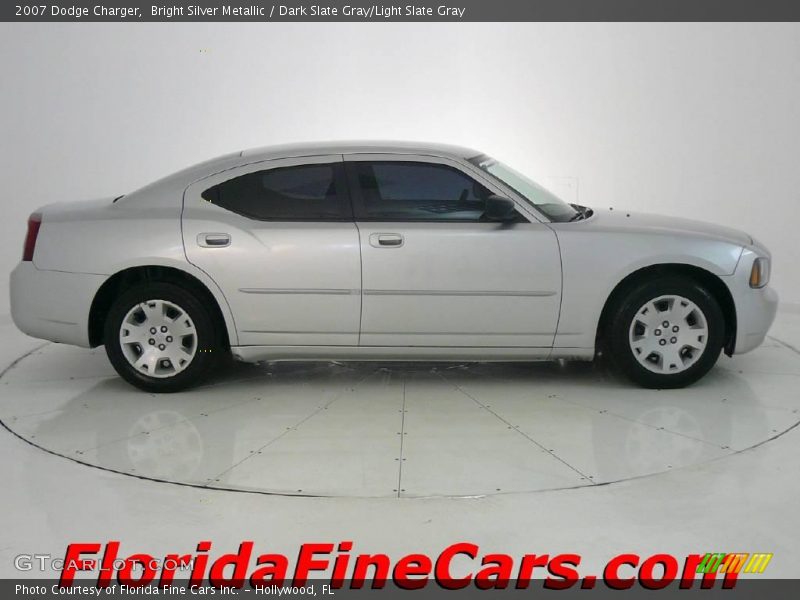 Bright Silver Metallic / Dark Slate Gray/Light Slate Gray 2007 Dodge Charger