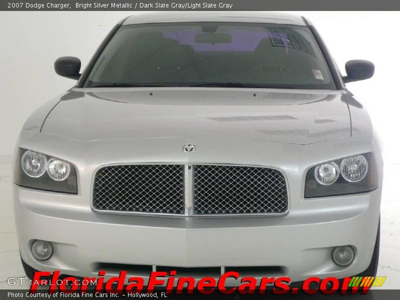 Bright Silver Metallic / Dark Slate Gray/Light Slate Gray 2007 Dodge Charger