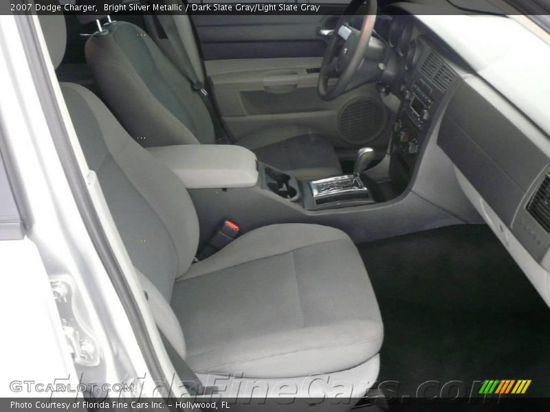 Bright Silver Metallic / Dark Slate Gray/Light Slate Gray 2007 Dodge Charger