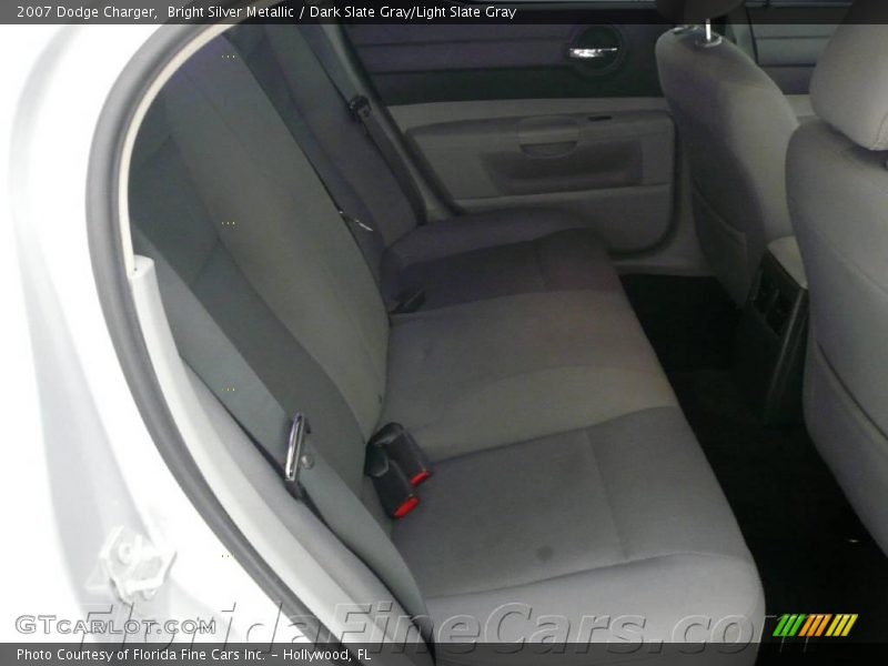Bright Silver Metallic / Dark Slate Gray/Light Slate Gray 2007 Dodge Charger
