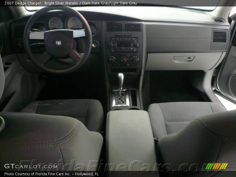 Bright Silver Metallic / Dark Slate Gray/Light Slate Gray 2007 Dodge Charger