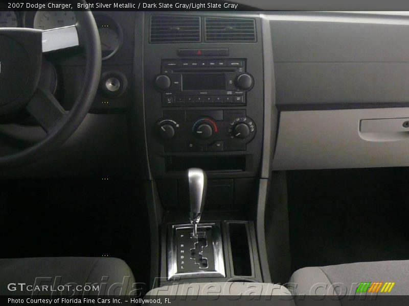 Bright Silver Metallic / Dark Slate Gray/Light Slate Gray 2007 Dodge Charger