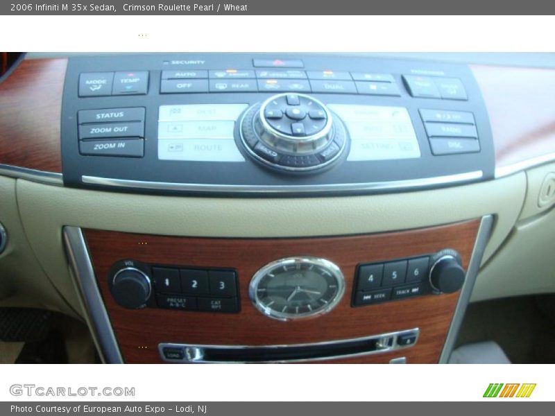 Crimson Roulette Pearl / Wheat 2006 Infiniti M 35x Sedan