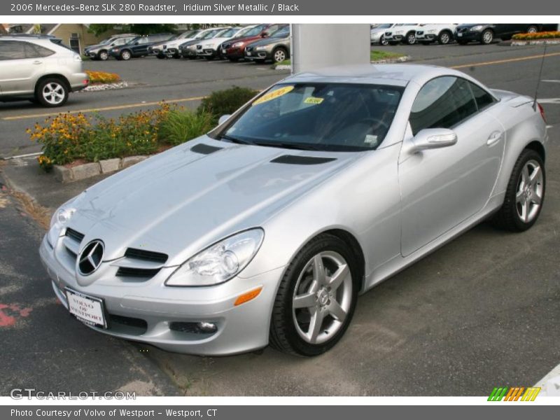 Iridium Silver Metallic / Black 2006 Mercedes-Benz SLK 280 Roadster