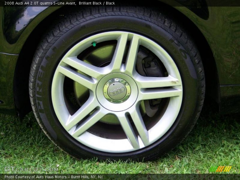 Brilliant Black / Black 2008 Audi A4 2.0T quattro S-Line Avant