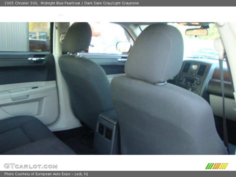 Midnight Blue Pearlcoat / Dark Slate Gray/Light Graystone 2005 Chrysler 300