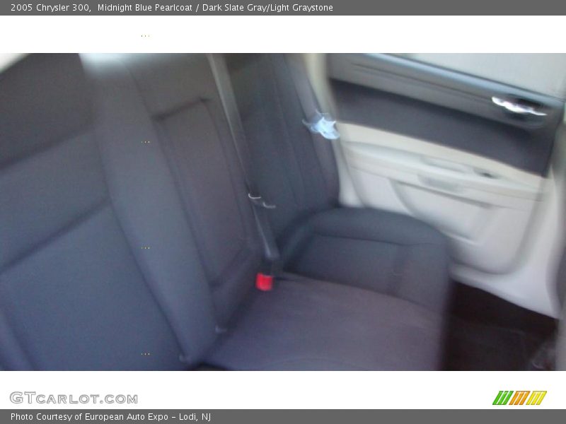 Midnight Blue Pearlcoat / Dark Slate Gray/Light Graystone 2005 Chrysler 300