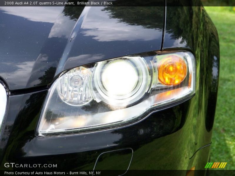 Brilliant Black / Black 2008 Audi A4 2.0T quattro S-Line Avant