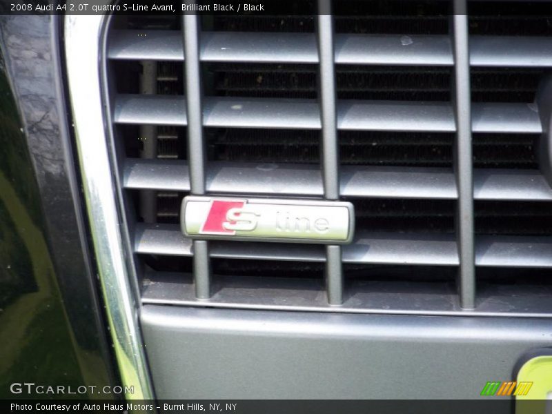 Brilliant Black / Black 2008 Audi A4 2.0T quattro S-Line Avant