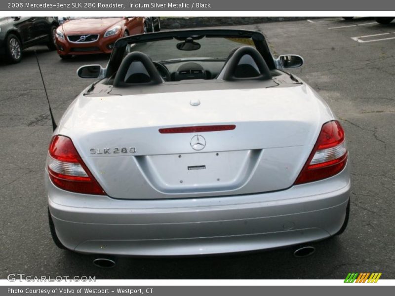 Iridium Silver Metallic / Black 2006 Mercedes-Benz SLK 280 Roadster