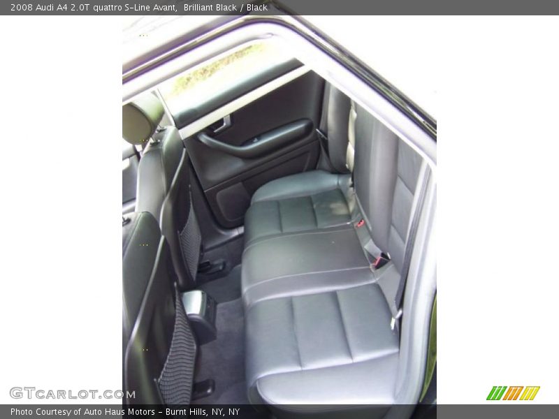 Brilliant Black / Black 2008 Audi A4 2.0T quattro S-Line Avant