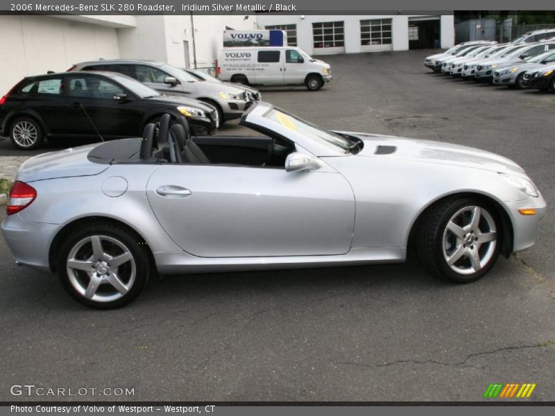 Iridium Silver Metallic / Black 2006 Mercedes-Benz SLK 280 Roadster