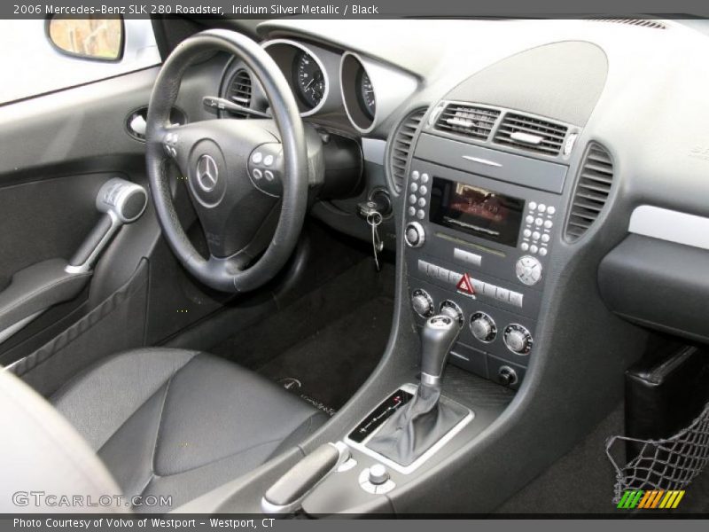 Iridium Silver Metallic / Black 2006 Mercedes-Benz SLK 280 Roadster