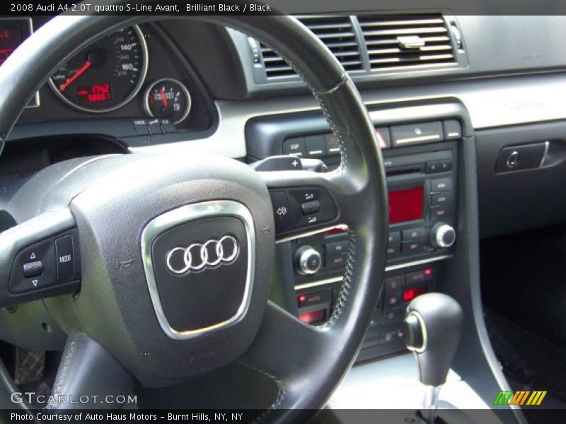 Brilliant Black / Black 2008 Audi A4 2.0T quattro S-Line Avant