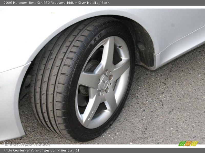 Iridium Silver Metallic / Black 2006 Mercedes-Benz SLK 280 Roadster