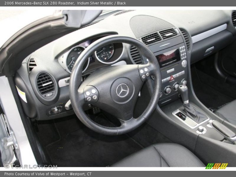 Iridium Silver Metallic / Black 2006 Mercedes-Benz SLK 280 Roadster