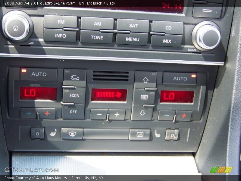 Brilliant Black / Black 2008 Audi A4 2.0T quattro S-Line Avant