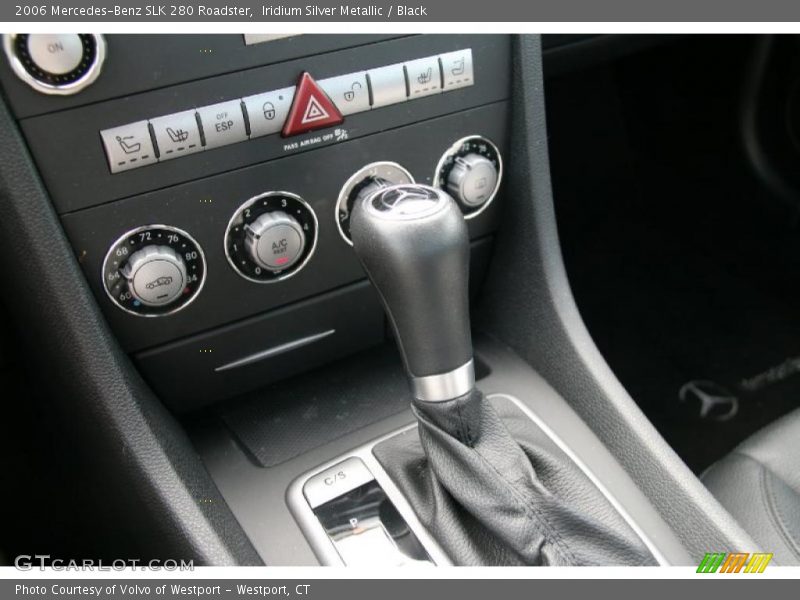 Iridium Silver Metallic / Black 2006 Mercedes-Benz SLK 280 Roadster