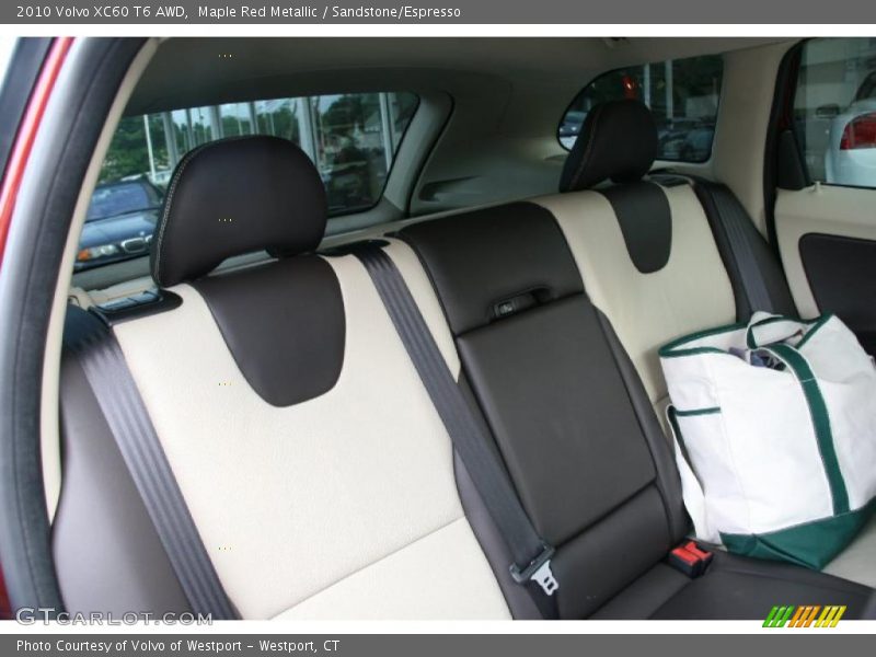 Maple Red Metallic / Sandstone/Espresso 2010 Volvo XC60 T6 AWD