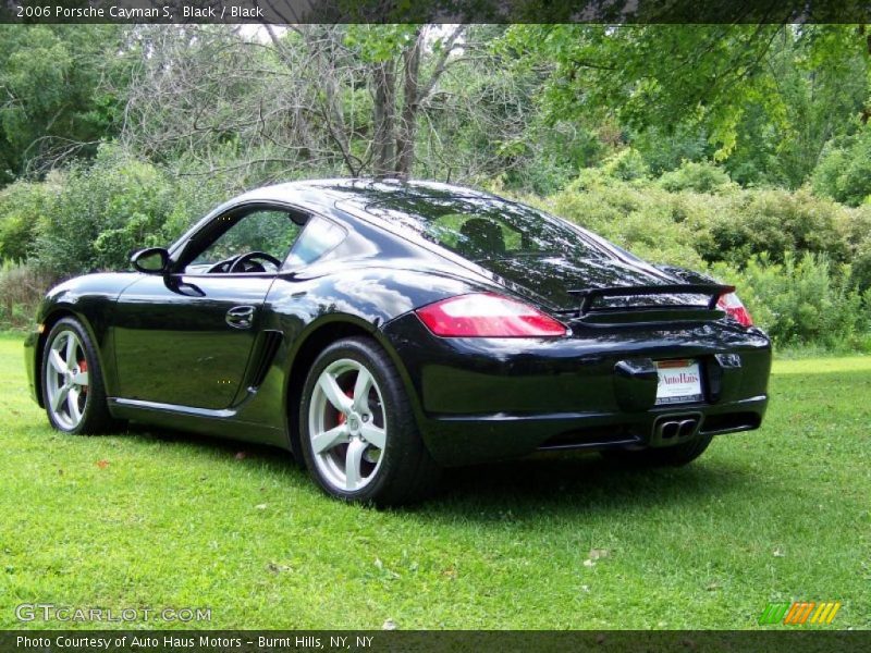 Black / Black 2006 Porsche Cayman S
