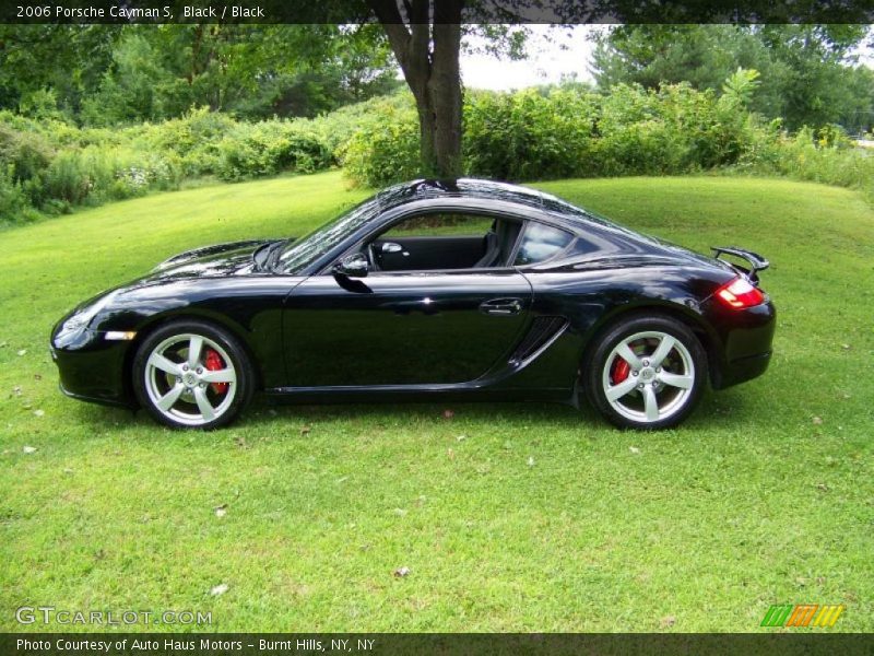 Black / Black 2006 Porsche Cayman S