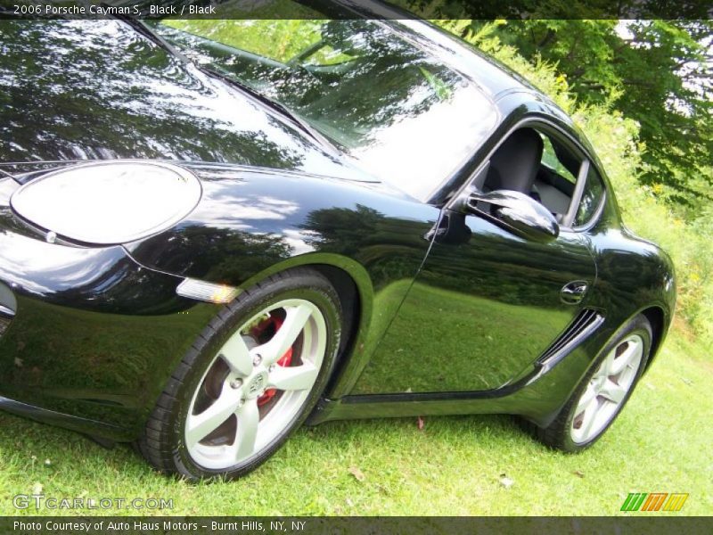 Black / Black 2006 Porsche Cayman S
