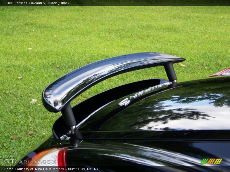 Black / Black 2006 Porsche Cayman S