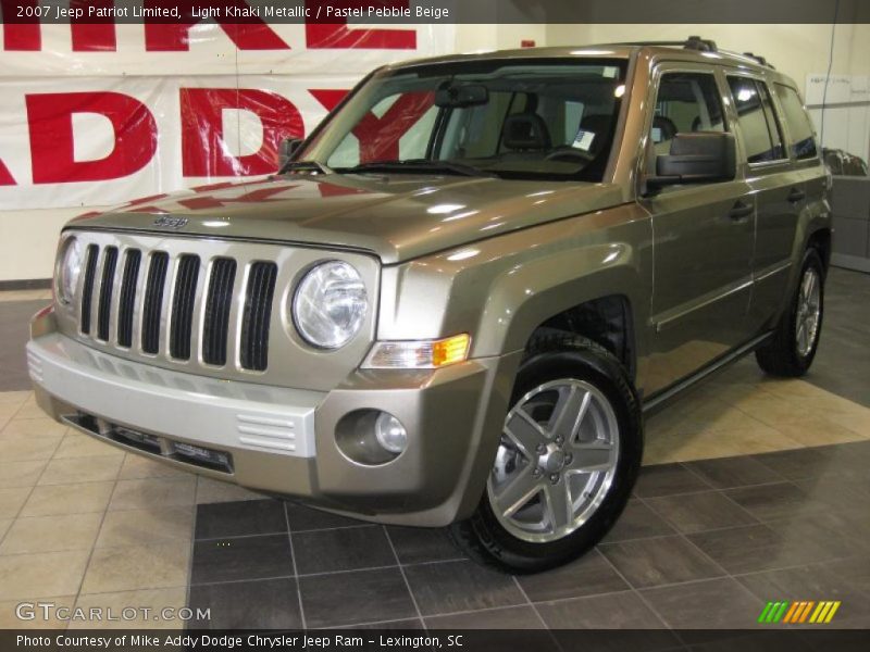 Light Khaki Metallic / Pastel Pebble Beige 2007 Jeep Patriot Limited