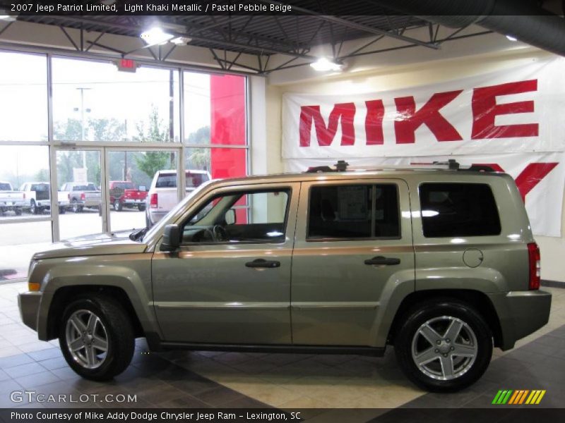 Light Khaki Metallic / Pastel Pebble Beige 2007 Jeep Patriot Limited