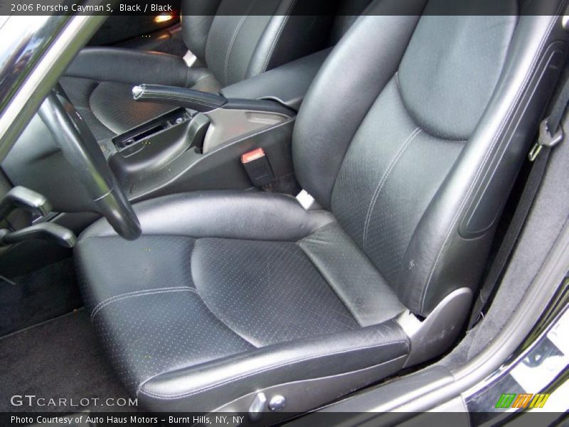 Black / Black 2006 Porsche Cayman S