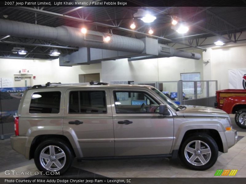 Light Khaki Metallic / Pastel Pebble Beige 2007 Jeep Patriot Limited