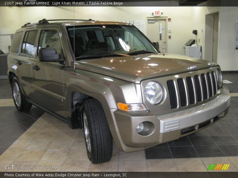 Light Khaki Metallic / Pastel Pebble Beige 2007 Jeep Patriot Limited