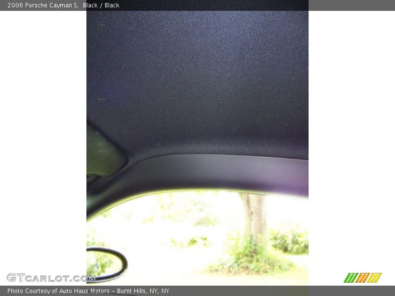 Black / Black 2006 Porsche Cayman S