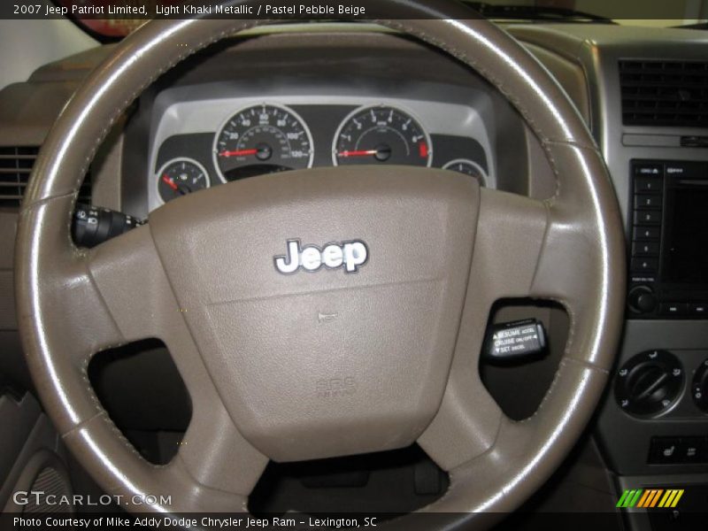 Light Khaki Metallic / Pastel Pebble Beige 2007 Jeep Patriot Limited