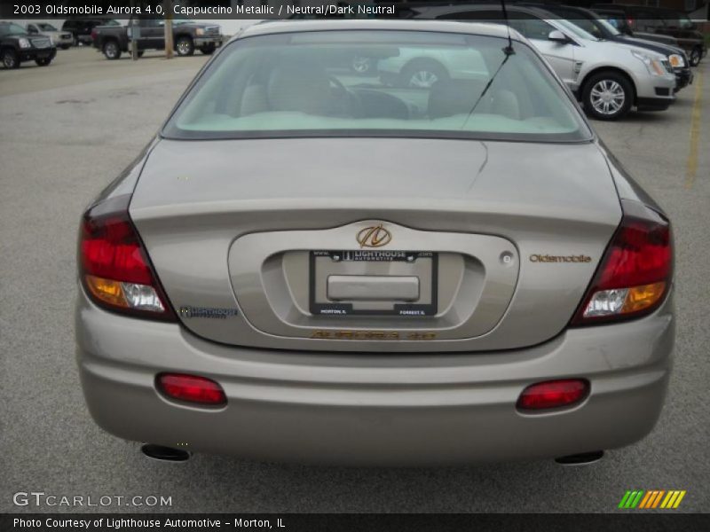 Cappuccino Metallic / Neutral/Dark Neutral 2003 Oldsmobile Aurora 4.0