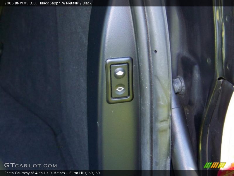 Black Sapphire Metallic / Black 2006 BMW X5 3.0i