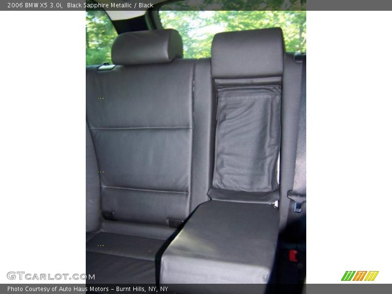 Black Sapphire Metallic / Black 2006 BMW X5 3.0i
