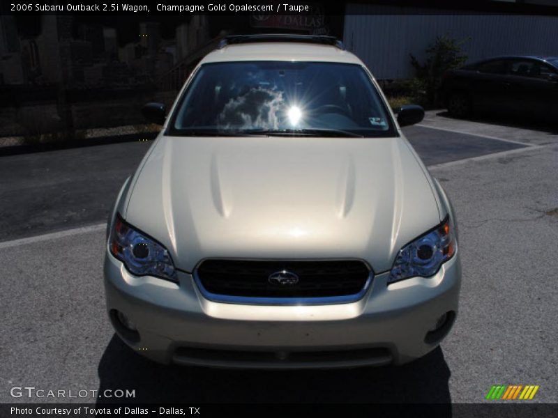 Champagne Gold Opalescent / Taupe 2006 Subaru Outback 2.5i Wagon