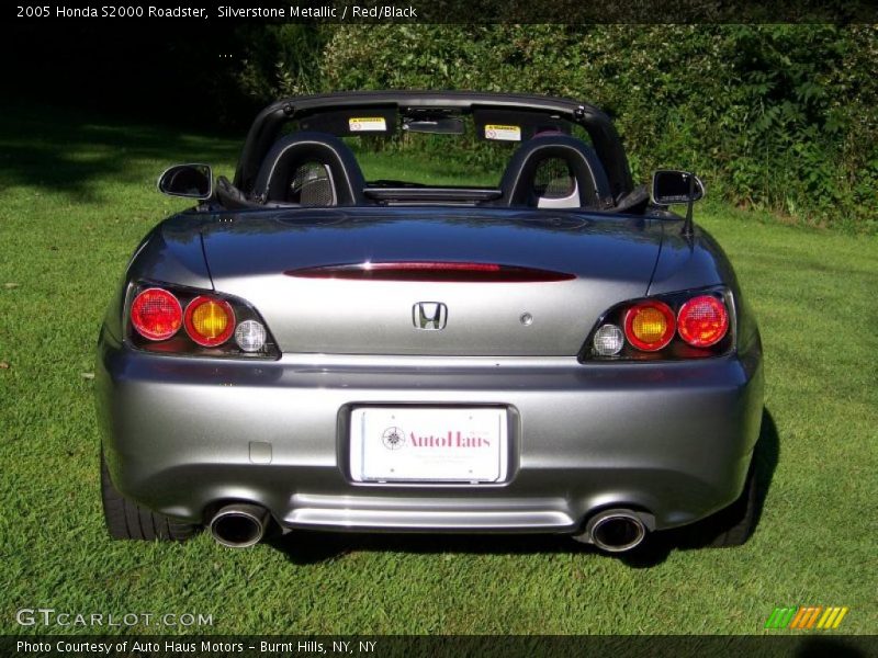 Silverstone Metallic / Red/Black 2005 Honda S2000 Roadster