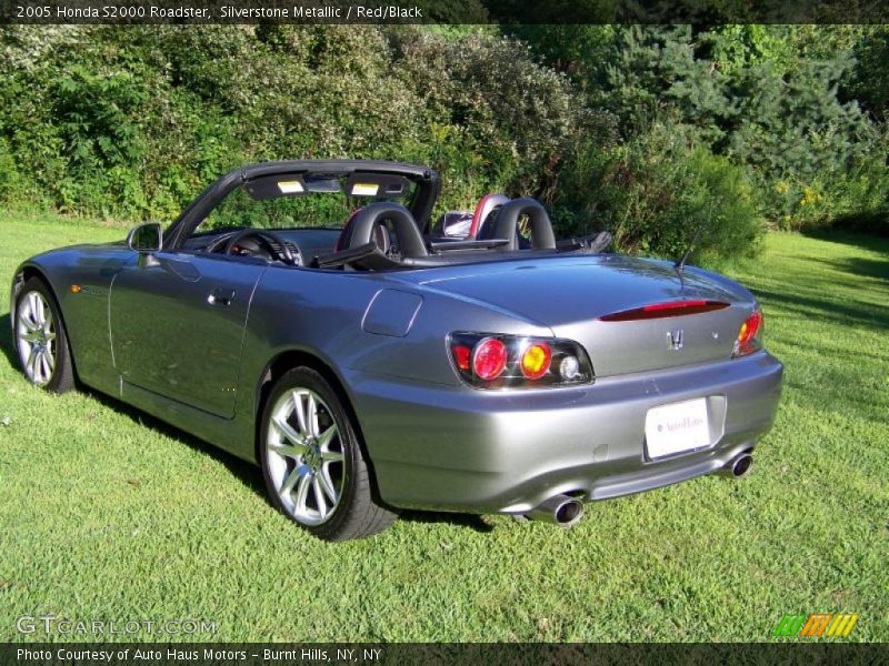 Silverstone Metallic / Red/Black 2005 Honda S2000 Roadster