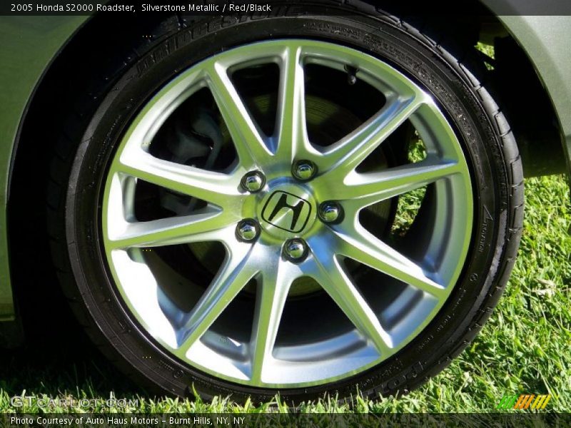 Silverstone Metallic / Red/Black 2005 Honda S2000 Roadster