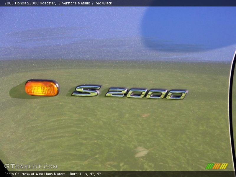 Silverstone Metallic / Red/Black 2005 Honda S2000 Roadster