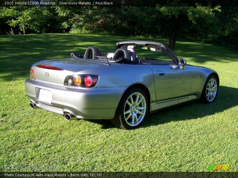 Silverstone Metallic / Red/Black 2005 Honda S2000 Roadster