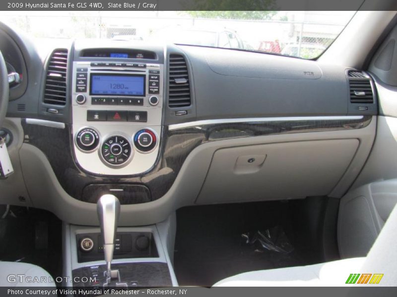 Slate Blue / Gray 2009 Hyundai Santa Fe GLS 4WD