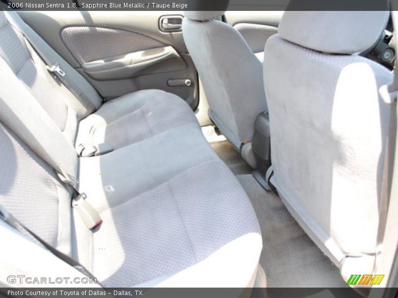 Sapphire Blue Metallic / Taupe Beige 2006 Nissan Sentra 1.8